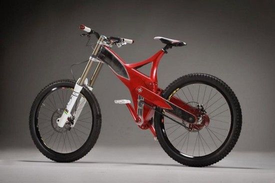Getriebe Carbonbike Prototyp