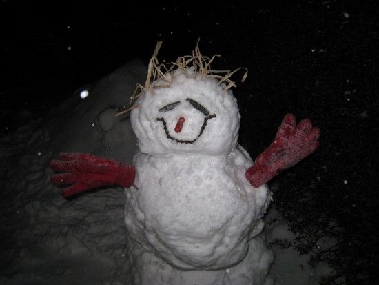 Spontanschneemann