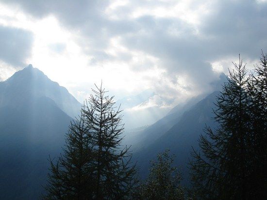 Blick Richtung Pfunderer Berge
