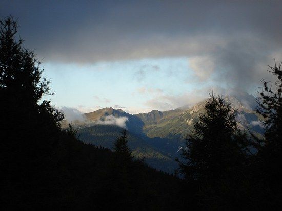 Blick von der Enzianhütte