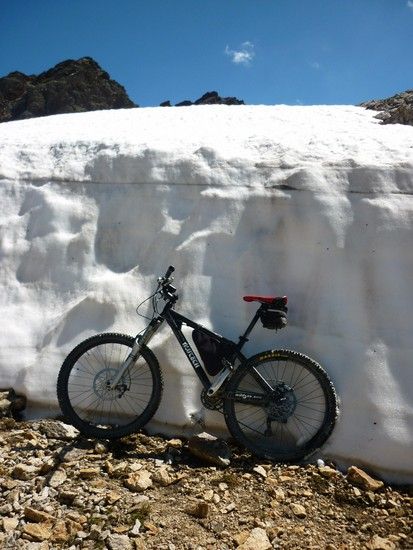 30 °C und Schnee