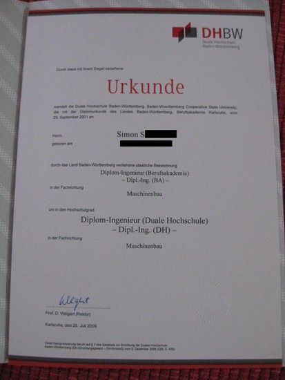 Diplom-Ingenieur (DH)