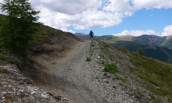 into the burm