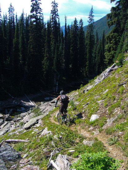 single trail