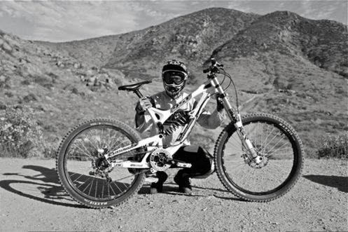 Bike und Fahrer