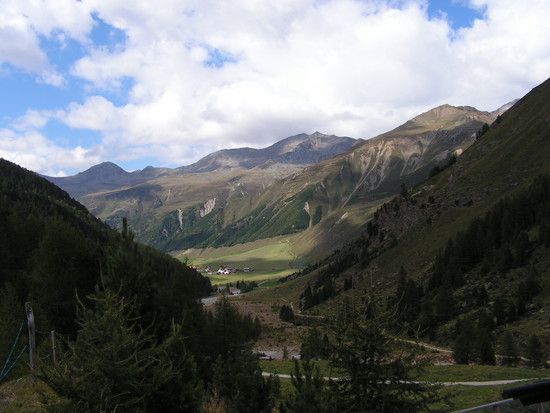 Aussicht im Langtauferertal