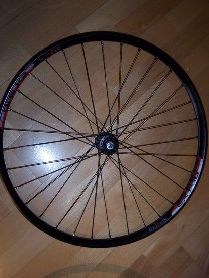 DT EX5.1D / XT CL 775 / Sapim Race Black / Messingnippel