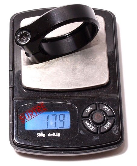 Reset Sattelklemme 36,6mm unbeschriftet Aluschraube