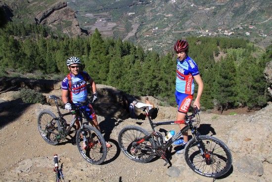 Biken auf Gran Canaria im Februar