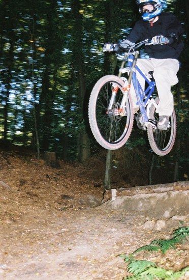 Ich auf Falco's selbstgebautem