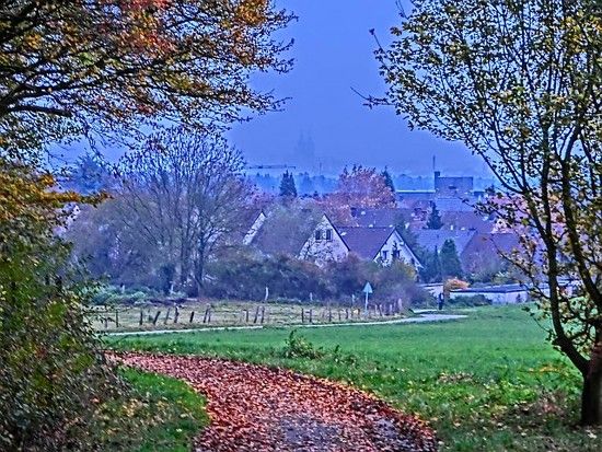 111111 Dom im Nebel von Nussbaum aus HDRart