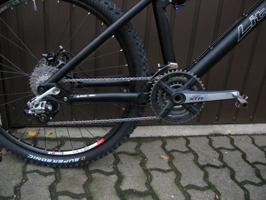 Liteville 301 Antrieb