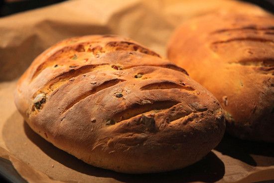 oliven zwiebelbrot