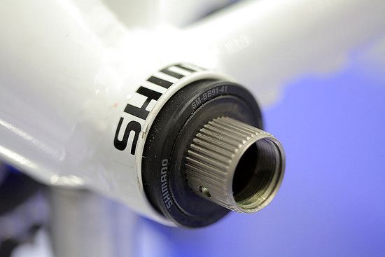 shimano 2012 pressfit montiert