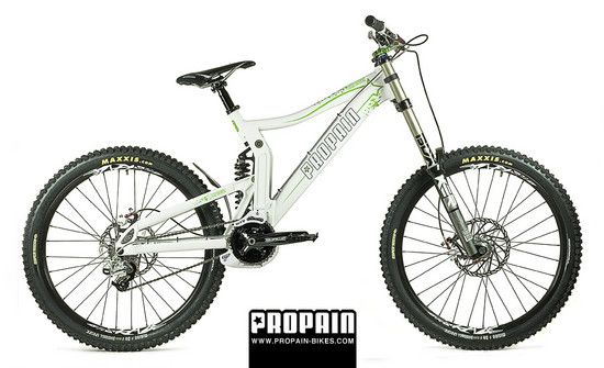 Propain Rage white 2010 