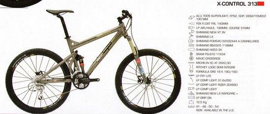 X-Control313 (2007) Datenblatt