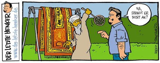 Der letzte Henker: Teppich