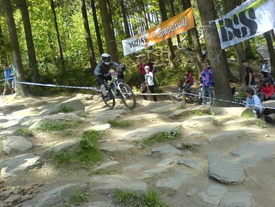 Steinpassage Downhill Winterberg