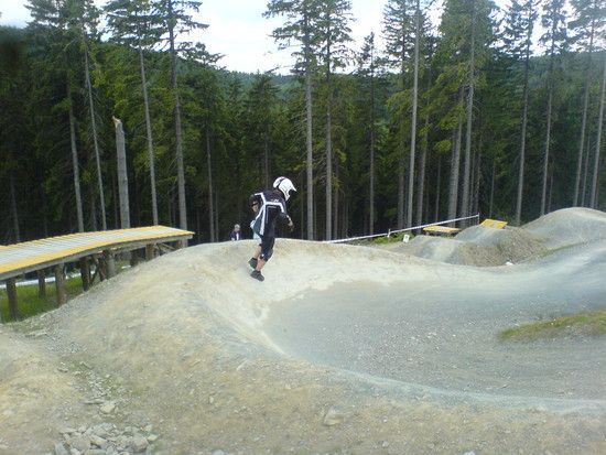 Axel hatte sein Bike vergessen, trotzdem gings....