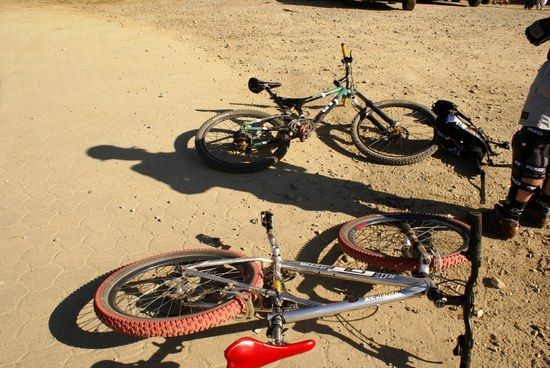mein 94er Zaskar LE im Bikepark