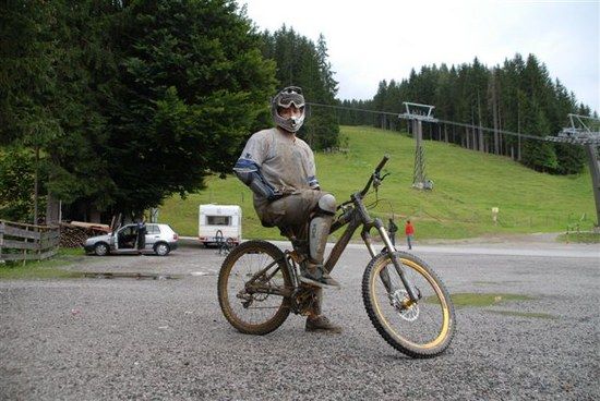 dreckig in Wagrain