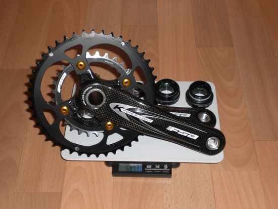 FSA K-Force Light, KB tuned, Tune Schrauben, XTR 970 Lager