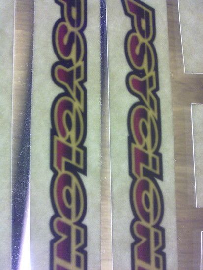 GT PSyclone Decals
