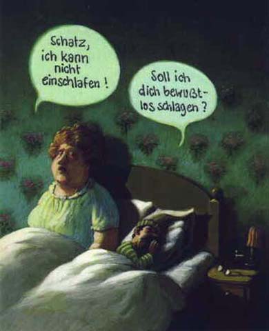 schlafen