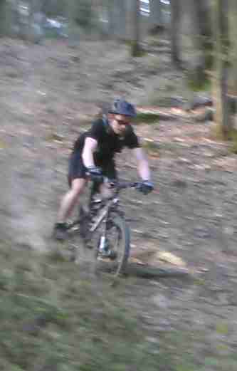 Fürst auf dem Rossert-Trail