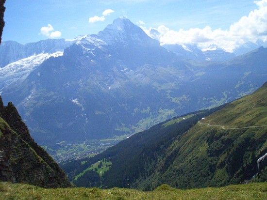 3 Blick auf Grindelwald