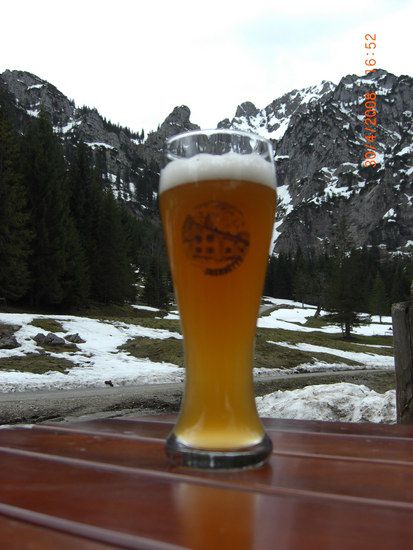 Werbepause auf der Drehhütte