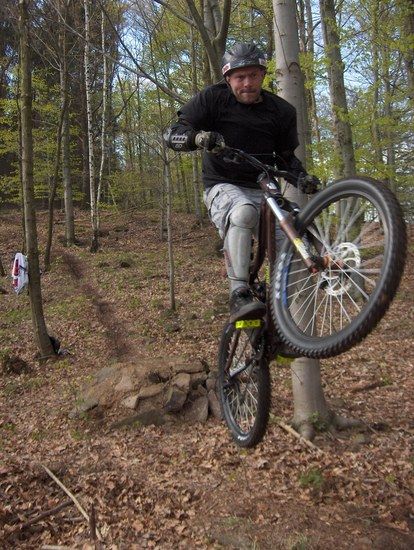 noch bissel verkrampft