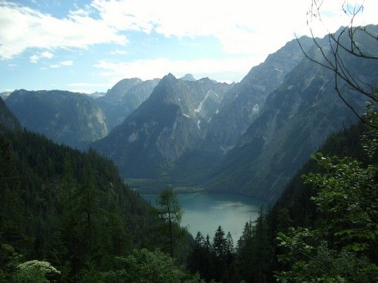 Toller Ausblick auf den Königsee...