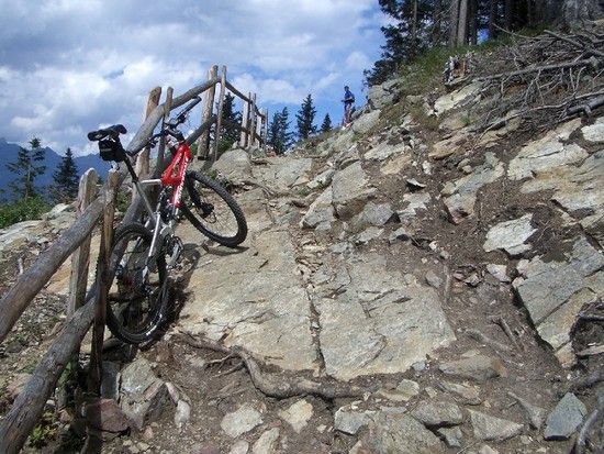 ...Almweg zur Naturnser Alm...