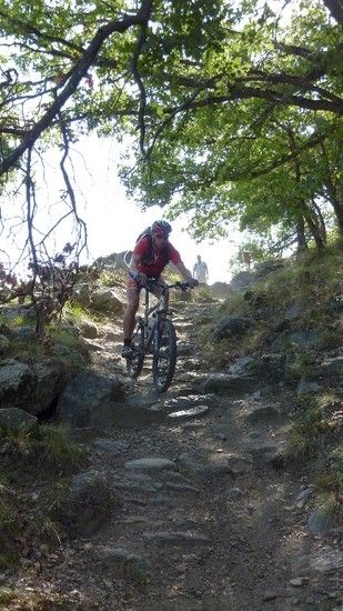 10&#039;er Trail/Wanderweg nach Naturns