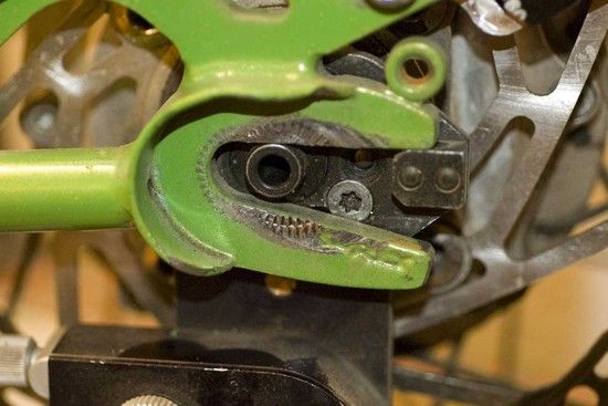 Surly 1x1 Ausfallende nach Rohloffeinsatz 2