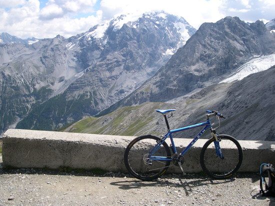 Blick aufs Ortlermassiv