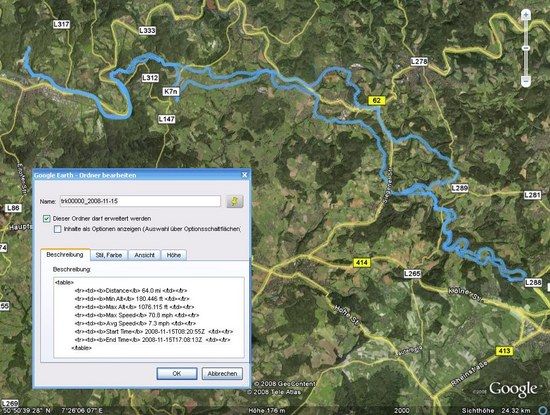 Tour GPS 151108