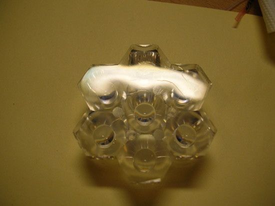 verkratzte Optik