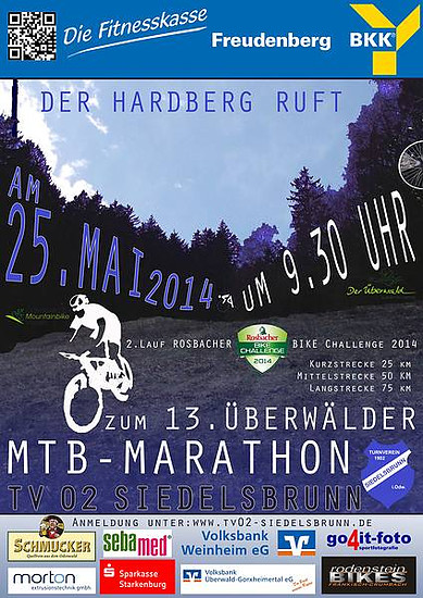 Überwald Mountainbike Marathon am 25.Mai