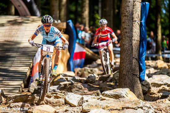Adelheid Morath mag den Kurs in Tschechien nicht besonders, Rang 20 für sie.