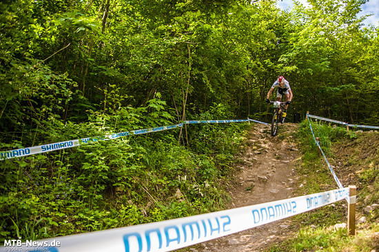 Dicht gefolgt von Jordan Sarrou.