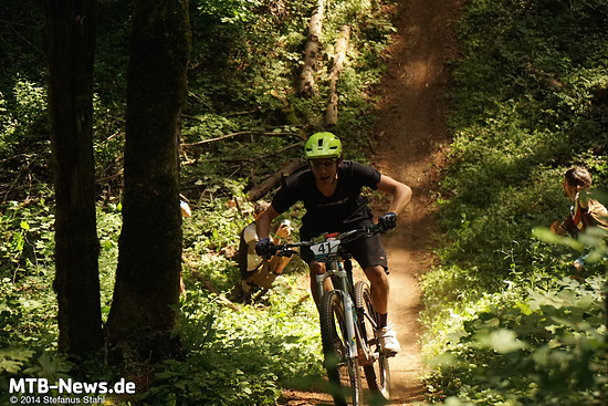 ... und blieben dort bis in die nächste Steigung.