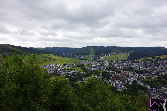 Transfer zu Stage 4 Ausblick auf Willingen und Festival vom Orenberg