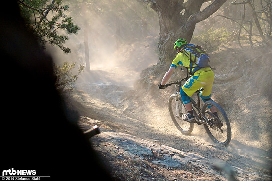 So kann man sich voll auf den Trail konzentrieren