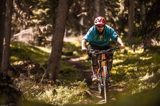 Trail Chef Daniel checkt nochmals selbst die Lage.