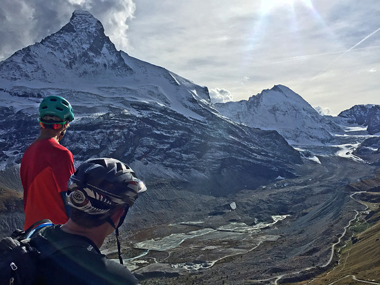 Belohnung nach einem harten Aufstieg