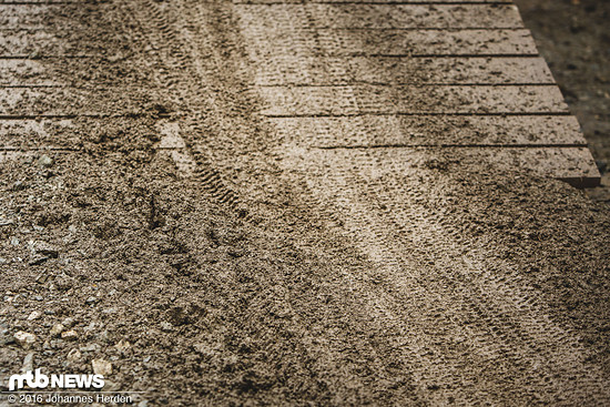 Matschepampe an der Startrampe