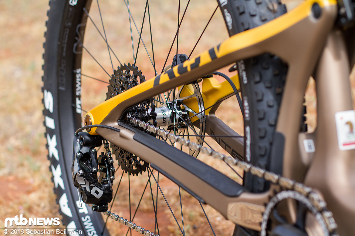 Einstellbarer Fahrrad-Schaltwerk-Kettenstrebenschutz