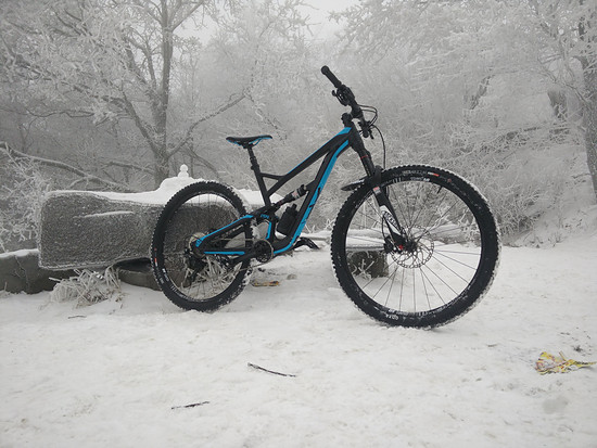 Jeffsys first ride on snow